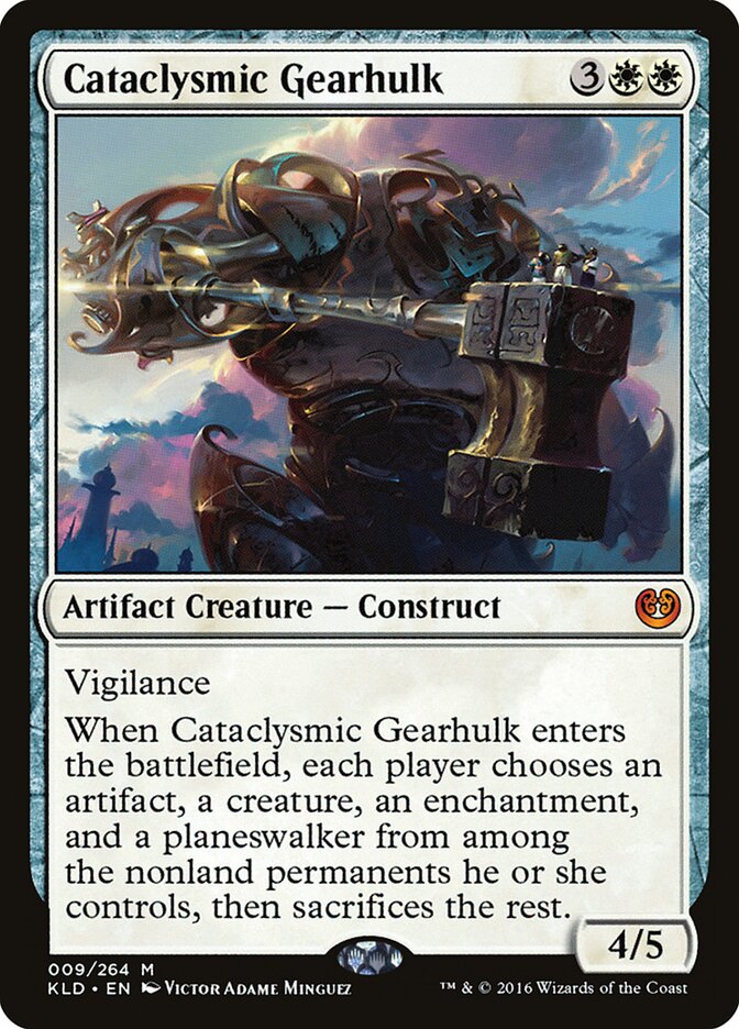 Cataclysmic Gearhulk (9) - Kaladesh (KLD)