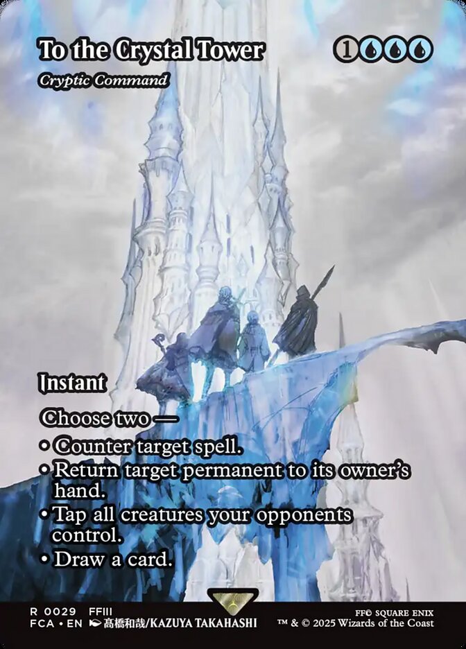 To the Crystal Tower - Cryptic Command (29) - [Borderless] Final Fantasy: Through the Ages (FCA)