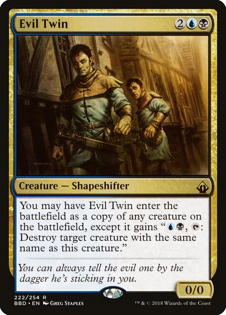 Evil Twin (222) - Battlebond (BBD)