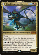 Nicol Bolas, the Ravager // Nicol Bolas, the Arisen (218) - Core Set 2019 (M19)