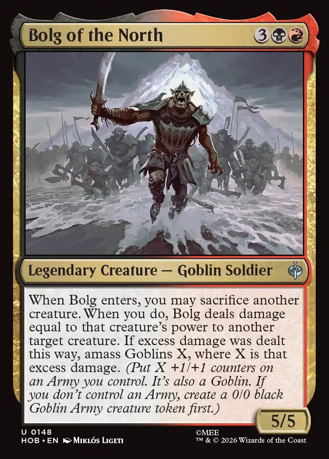 Bolg of the North (148) - The Hobbit (HOB)