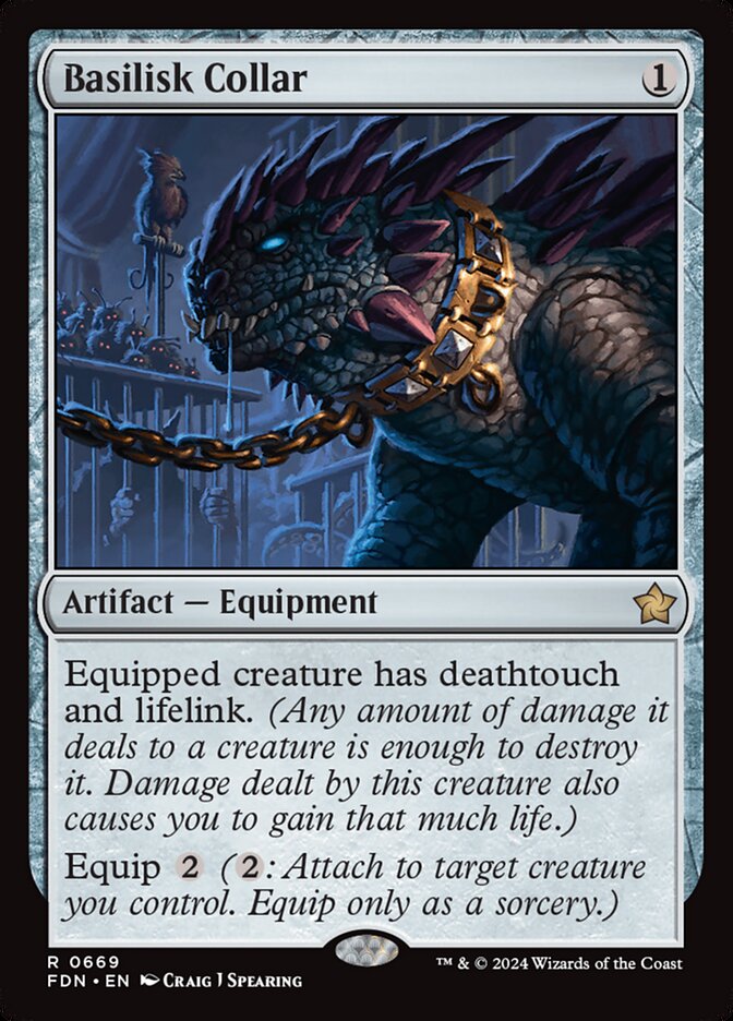 Basilisk Collar (669) - Foundations (FDN)
