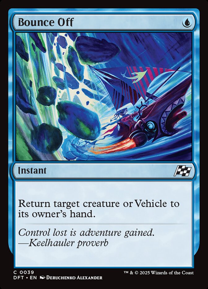 Bounce Off - [Foil] Aetherdrift (DFT)