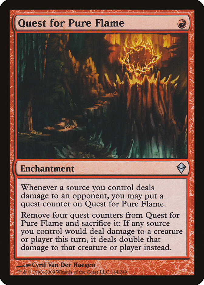 Quest for Pure Flame (144) - Zendikar (ZEN)