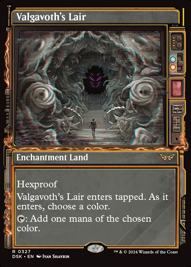 Valgavoth's Lair - [Foil, Showcase] Duskmourn: House of Horror (DSK)