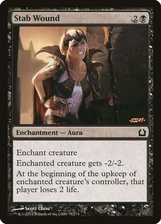 Stab Wound (78) - Return to Ravnica (RTR)