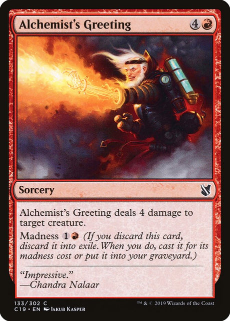 Alchemist's Greeting (133) - Commander 2019 (C19)