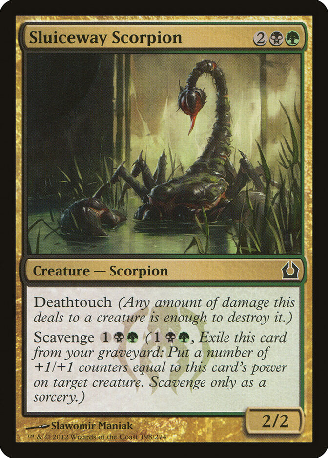 Sluiceway Scorpion (198) - Return to Ravnica (RTR)