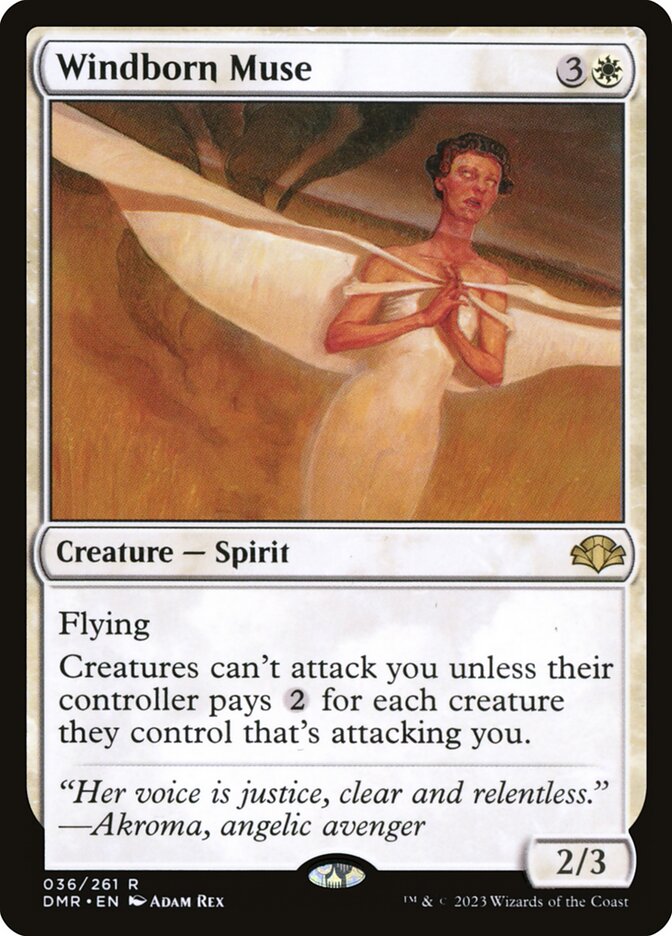Windborn Muse (36) - Dominaria Remastered (DMR)