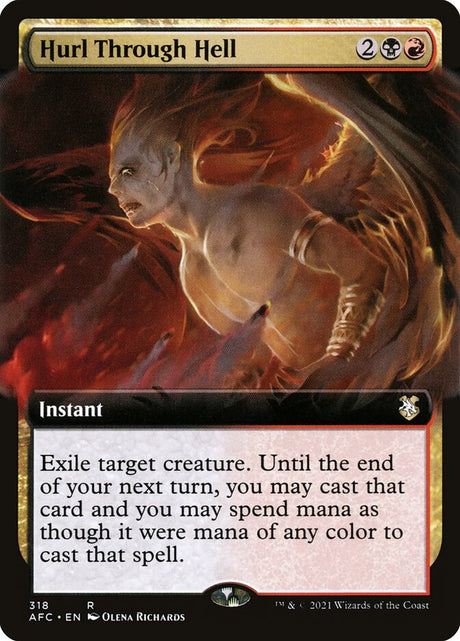 Hurl Through Hell (318) - Forgotten Realms Commander (AFC)