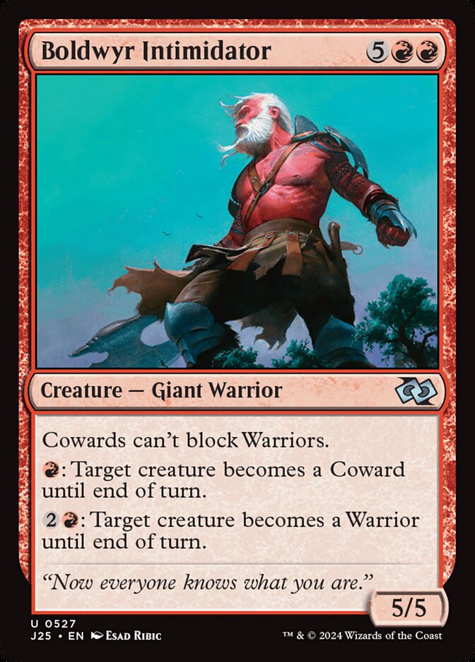 Boldwyr Intimidator (527) - Foundations Jumpstart (J25)
