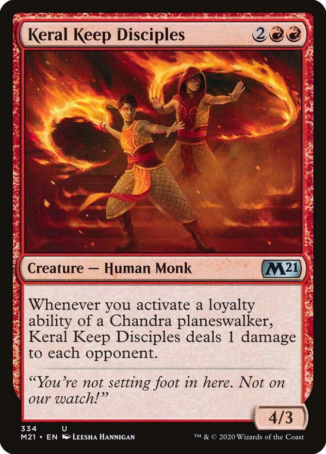 Keral Keep Disciples (334) - Core Set 2021 (M21)