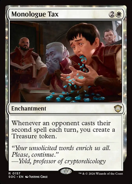 Monologue Tax (157) - Secrets of Strixhaven Commander (SOC)