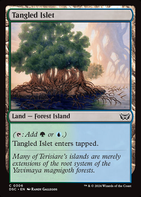 Tangled Islet (306) - Duskmourn: House of Horror Commander (DSC)