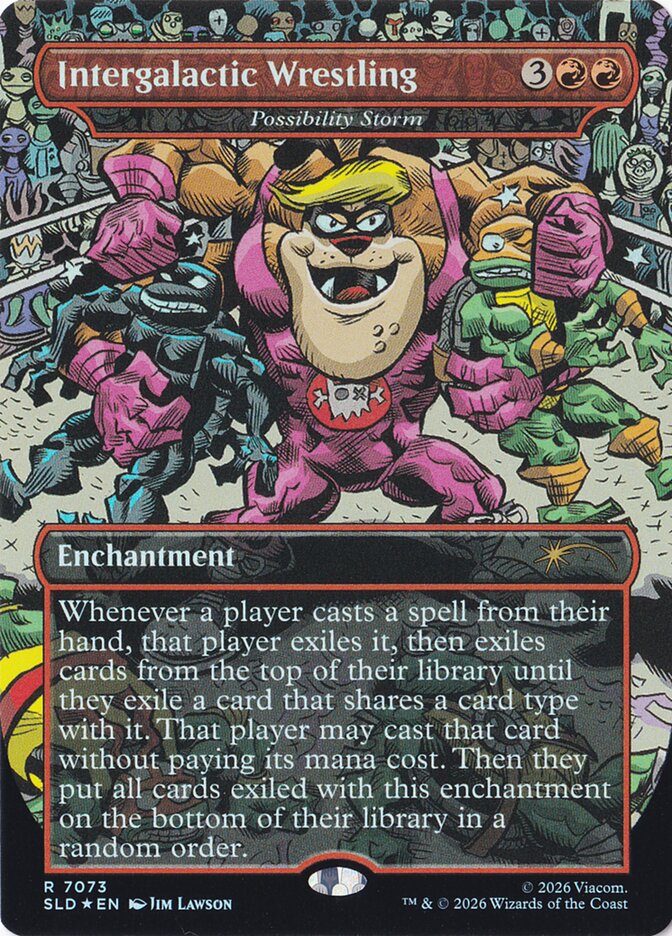 Intergalactic Wrestling - Possibility Storm - Secret Lair Drop (SLD)