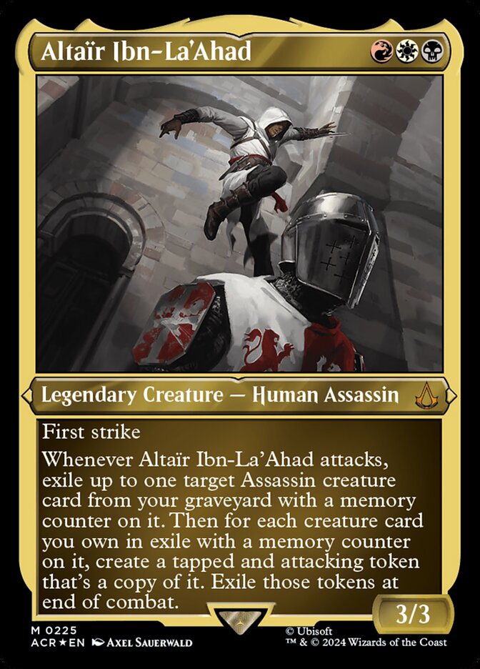 Altaïr Ibn-La'Ahad - [Etched Foil] Assassin's Creed (ACR)