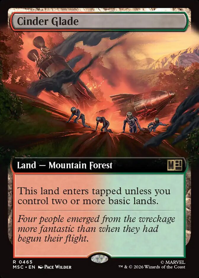 Cinder Glade (465) - Marvel Super Heroes Commander (MSC)