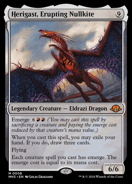 Herigast, Erupting Nullkite (8) - Modern Horizons 3 (MH3)