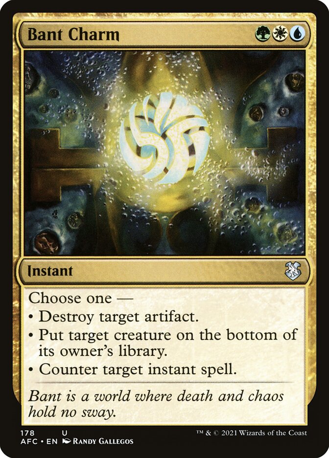 Bant Charm (178) - Forgotten Realms Commander (AFC)