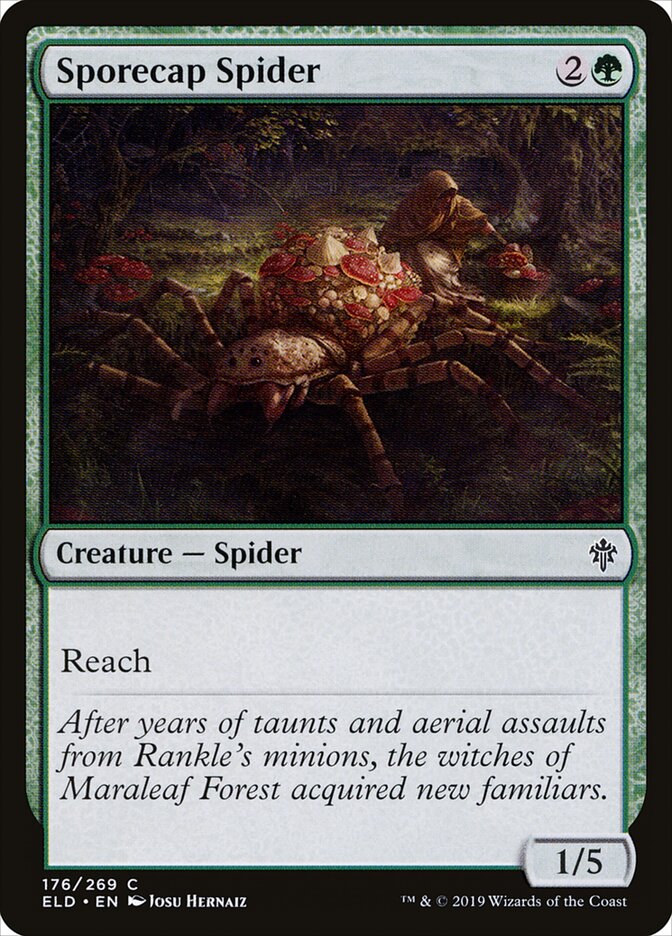 Sporecap Spider (176) - Throne of Eldraine (ELD)