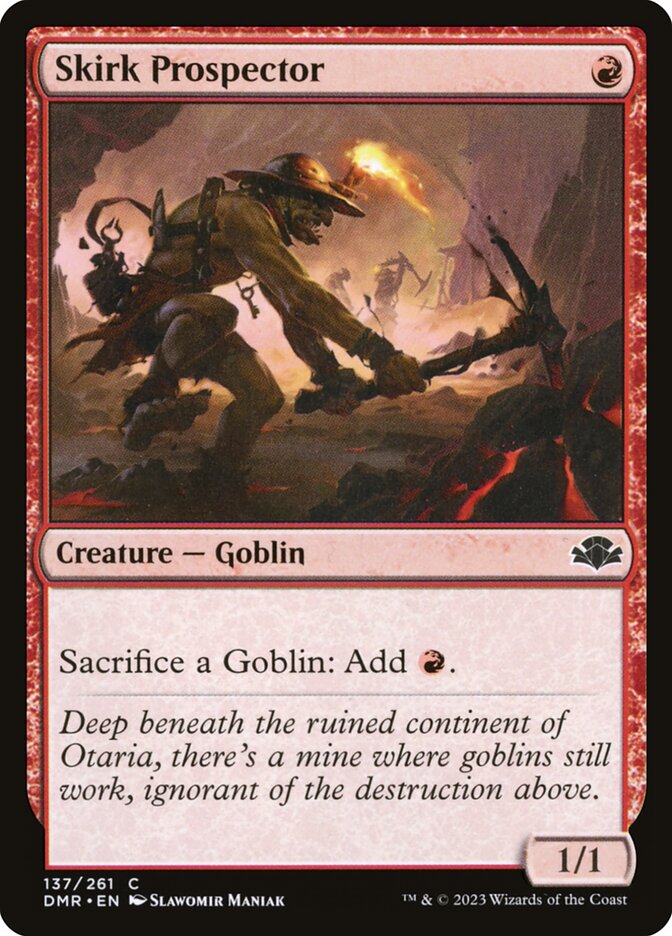 Skirk Prospector (137) - Dominaria Remastered (DMR)