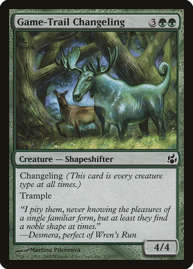 Game-Trail Changeling (123) - Morningtide (MOR)