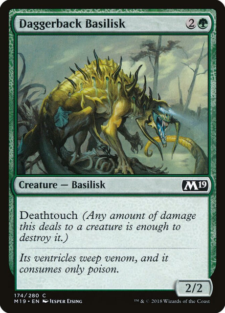 Daggerback Basilisk (174) - Core Set 2019 (M19)