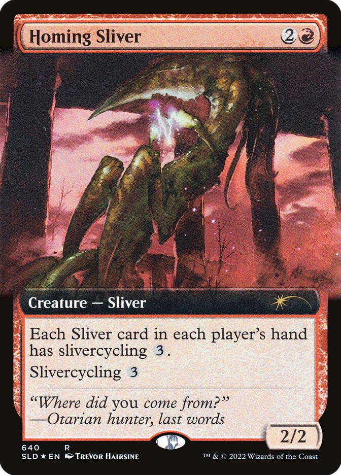 Homing Sliver (640) - Secret Lair Drop (SLD)