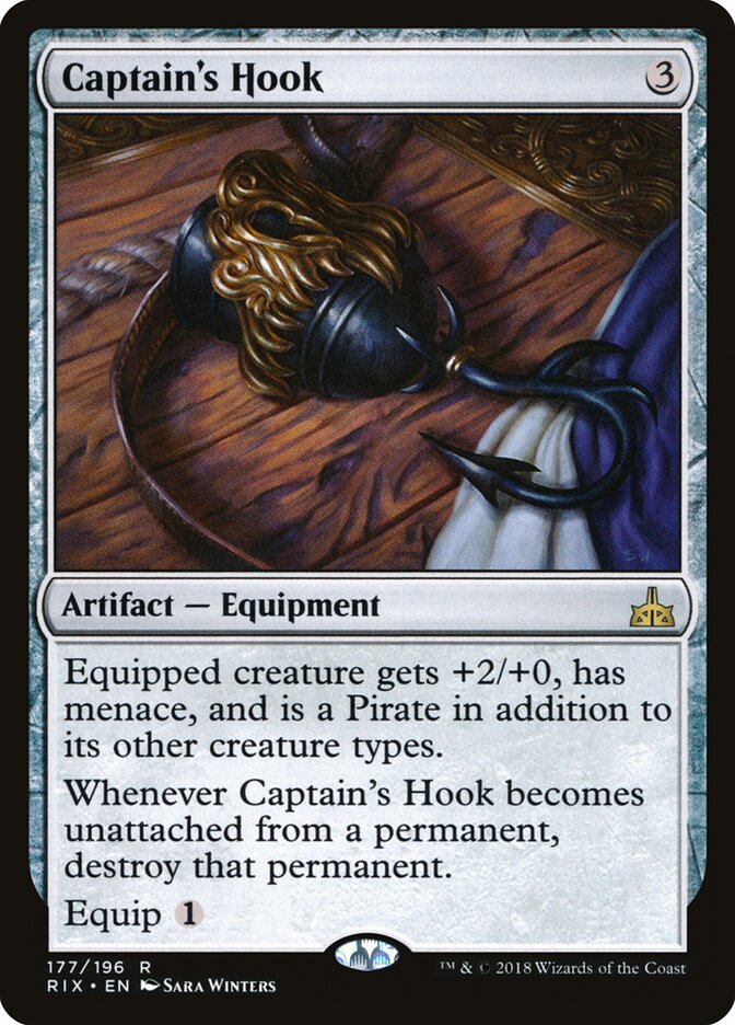 Captain's Hook (177) - Rivals of Ixalan (RIX)