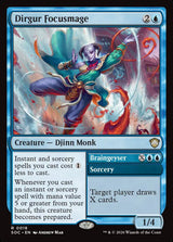 Dirgur Focusmage // Braingeyser (18) - Secrets of Strixhaven Commander (SOC)