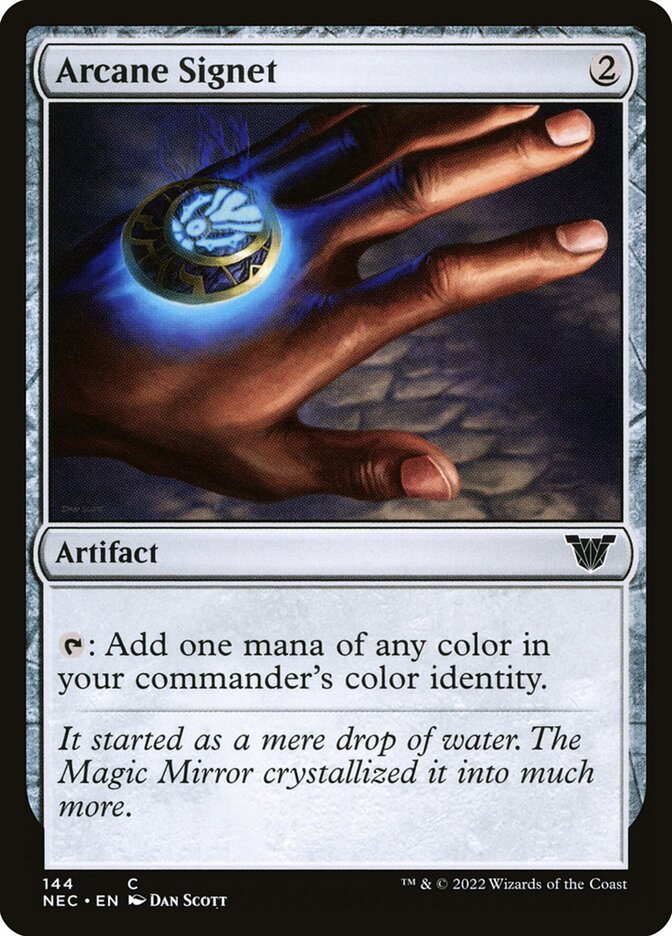 Arcane Signet (144) - Neon Dynasty Commander (NEC)