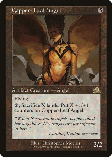 Copper-Leaf Angel (137) - Prophecy (PCY)