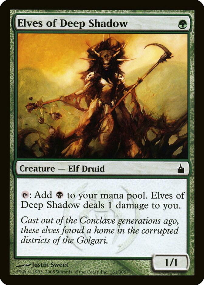 Elves of Deep Shadow (161) - Ravnica: City of Guilds (RAV)