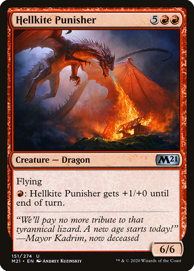 Hellkite Punisher (151) - Core Set 2021 (M21)