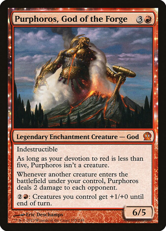 Purphoros, God of the Forge (135) - Theros (THS)