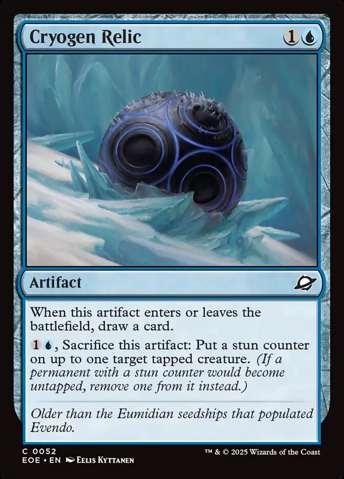 Cryogen Relic (52) - Edge of Eternities (EOE)