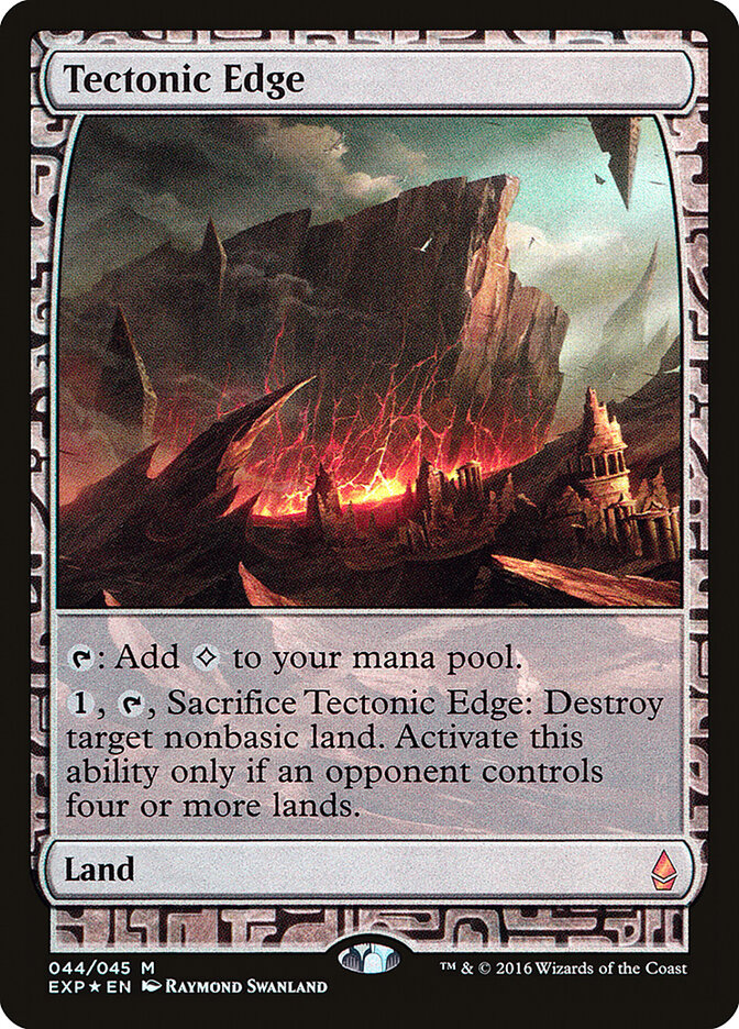Tectonic Edge (44) - Zendikar Expeditions (EXP)
