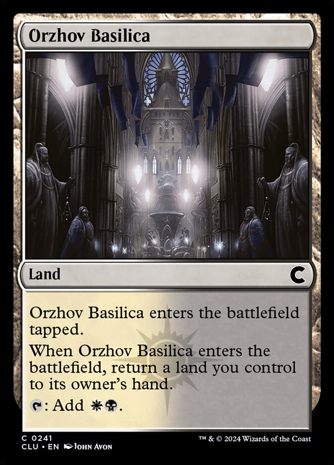 Orzhov Basilica (241) - Ravnica: Clue Edition (CLU)