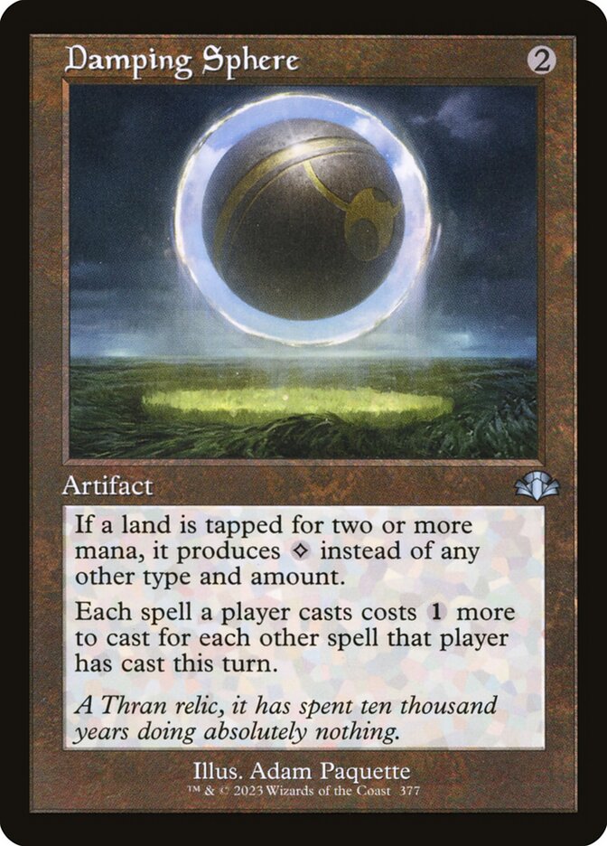 Damping Sphere (377) - Dominaria Remastered (DMR)