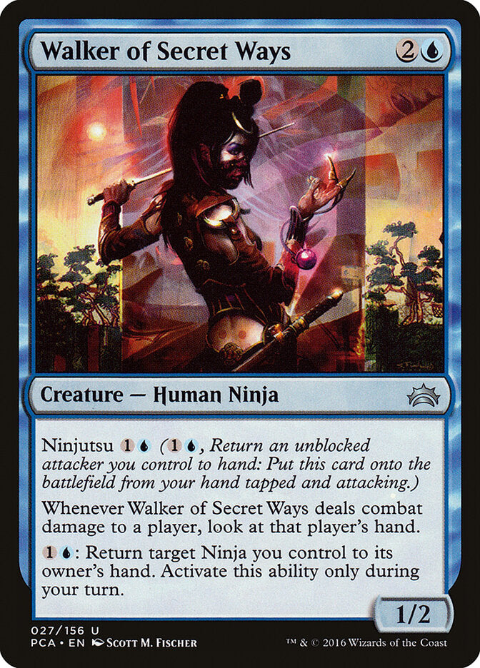 Walker of Secret Ways (27) - Planechase Anthology (PCA)
