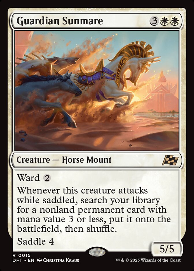 Guardian Sunmare - [Foil] Aetherdrift (DFT)