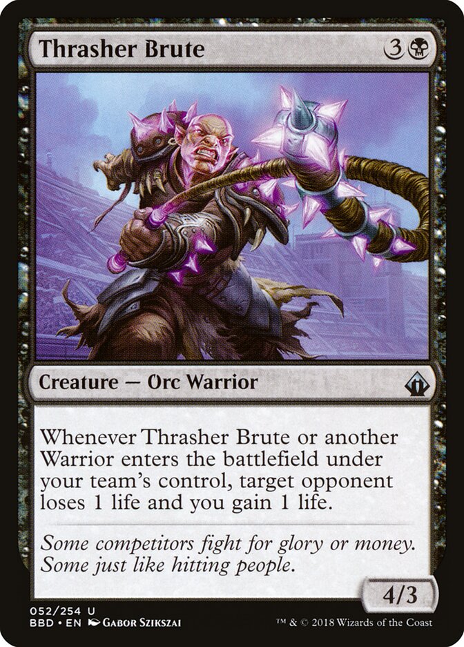Thrasher Brute (52) - Battlebond (BBD)