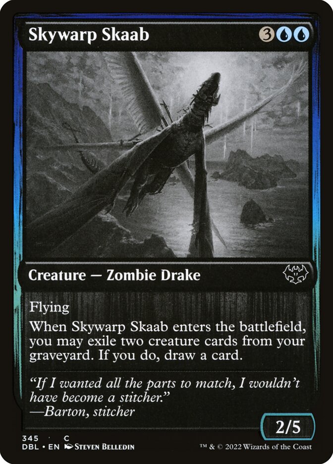 Skywarp Skaab - [Foil] Innistrad: Double Feature (DBL)