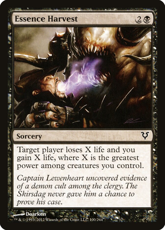 Essence Harvest (100) - Avacyn Restored (AVR)