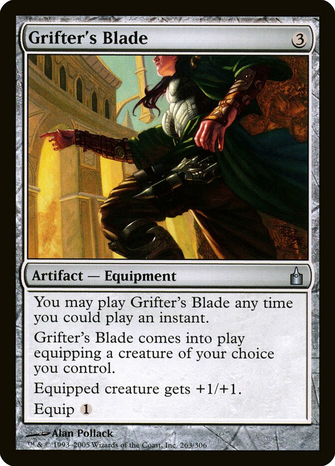 Grifter's Blade (263) - Ravnica: City of Guilds (RAV)