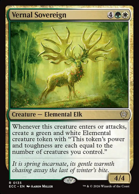 Vernal Sovereign (135) - Lorwyn Eclipsed Commander (ECC)