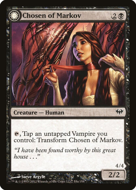 Chosen of Markov // Markov's Servant (55) - Dark Ascension (DKA)