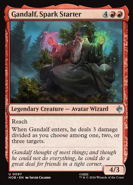 Gandalf, Spark Starter (97) - The Hobbit (HOB)