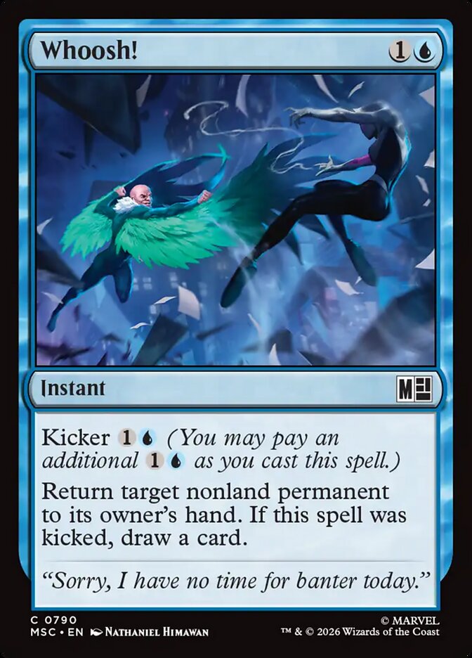 Whoosh! (790) - Marvel Super Heroes Commander (MSC)