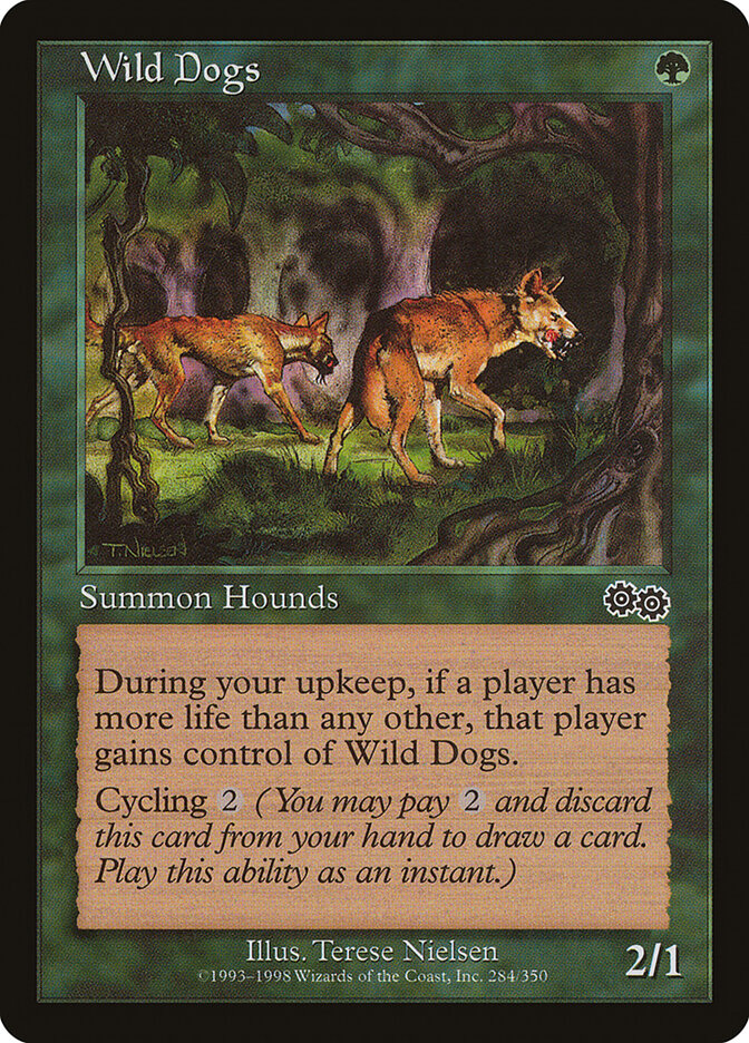 Wild Dogs (284) - Urza's Saga (USG)